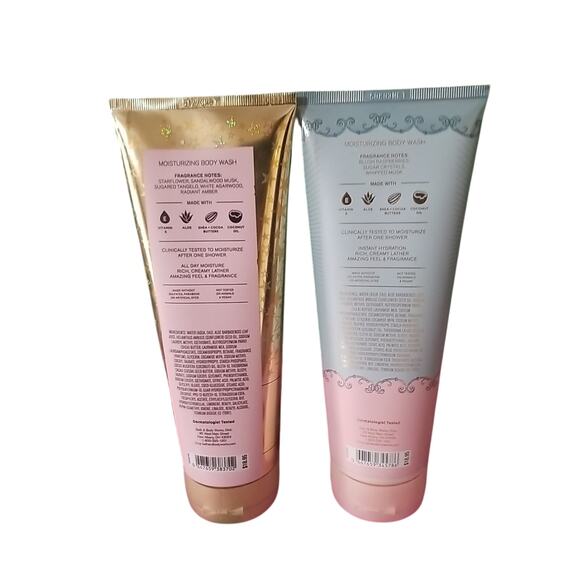 NEW Bath & Body Works Sweetest Song & In The Stars Moisturizing Body Wash 10 oz - Picture 2 of 5